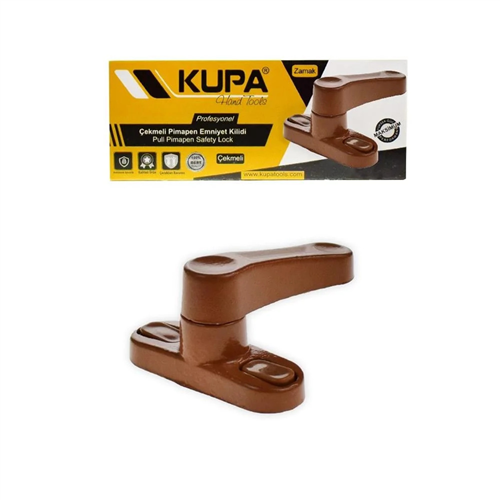 KUPA EMNİYET KİLİDİ ÇEKMELİ KAHVE